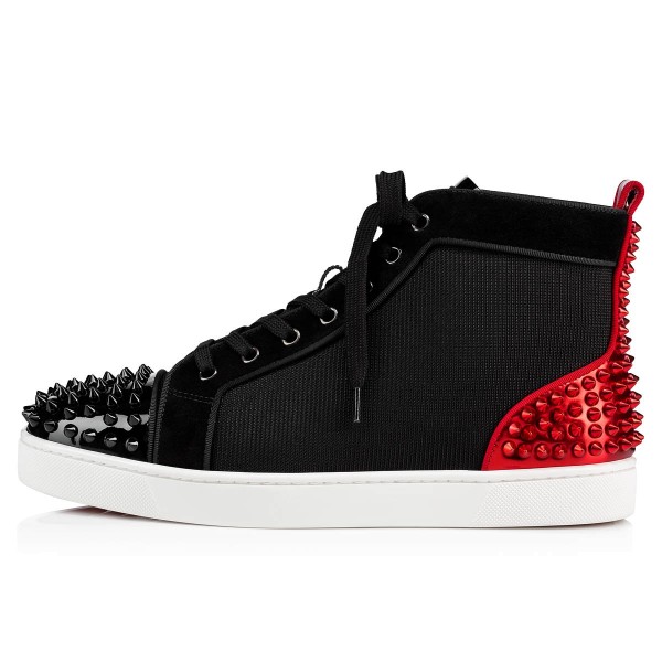 black red bottoms with spikes